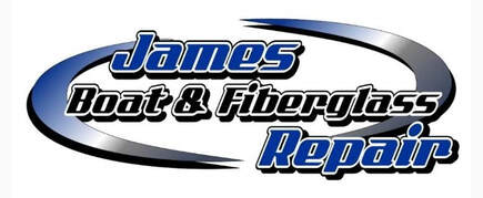 James Boat and Fiberglass Repair, 420 Gateway Dr, Suite D, Dixon, CA 95620 light logo